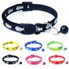 Bodhi2000 Dog Cat Fish Bone Print Breakaway Collar with Bell view 2