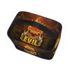 Evil Fire Skull Makeup Bag Organizer with Zipper view 3