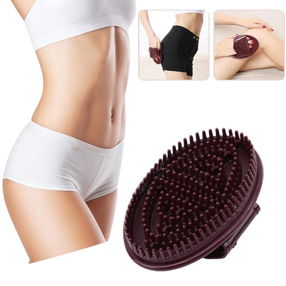Jackallo Cellulite Massage Brush, Exfoliating Body Massager