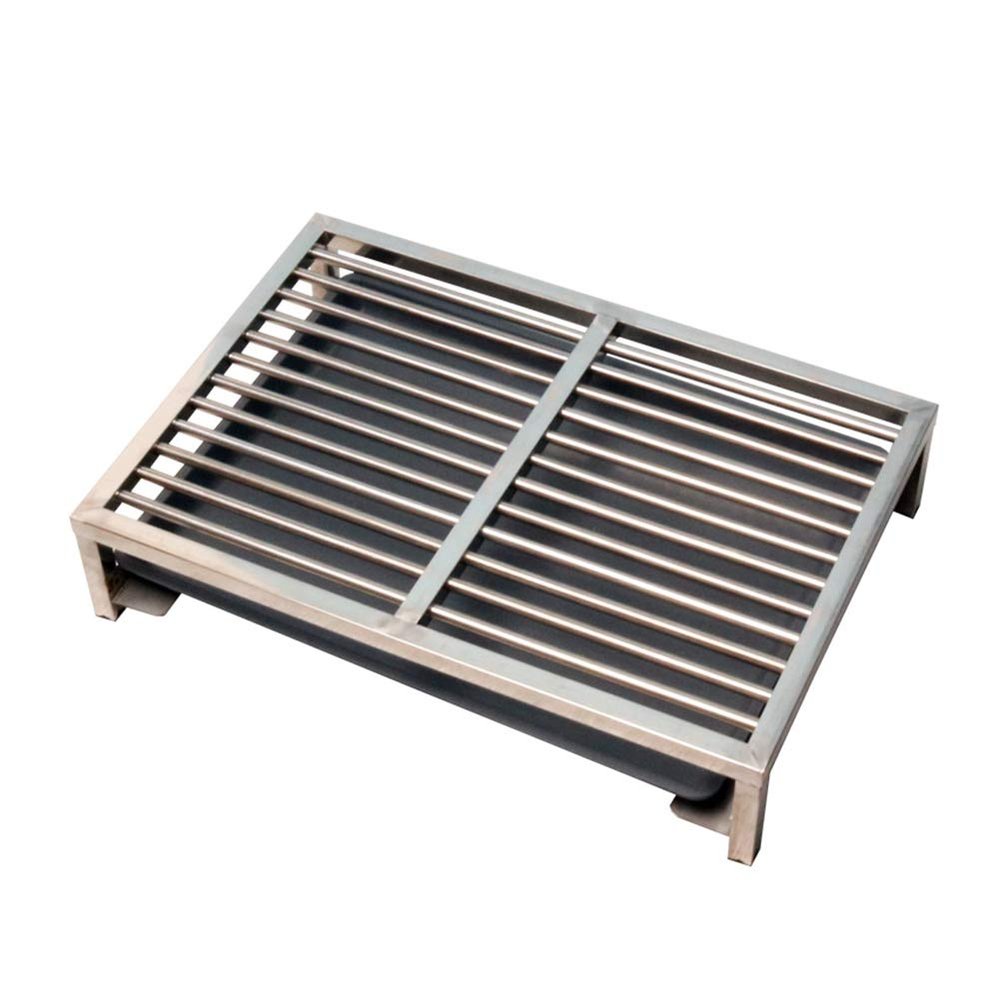 RXBFD Portable Stainless Steel Dog Potty with Tray