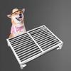 RXBFD Portable Stainless Steel Dog Potty with Tray view 2