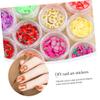Fruit Slice Nail Decorations, 1 Set, 12 Designs, Plastic view 3