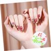 Fruit Slice Nail Decorations, 1 Set, 12 Designs, Plastic view 4