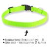 Monkimau Neon Green Dog Collar for Medium Dogs view 4