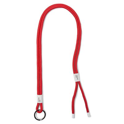 PANTONE Design Adjustable Lanyard, Crossbody Key Holder, Red 2035