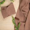 Knit Factory Joy Headband - Taupe - One Size view 3