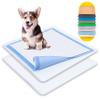 Skywin Dog Pee Pad Holder, No Spills, Works with Most Training Pads, Easy to Clean and Store (2-Pack, White) view 1