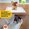 Skywin Dog Pee Pad Holder, No Spills, Works with Most Training Pads, Easy to Clean and Store (2-Pack, White) view 4