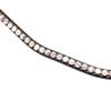 PresTeq ShineBright Browband for FaySport Bridle, Genuine Swarovski Crystals (Thoroughbred, Brown/White) view 4