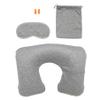 XD Collection 4-Piece Gray Polyester Travel Set view 2