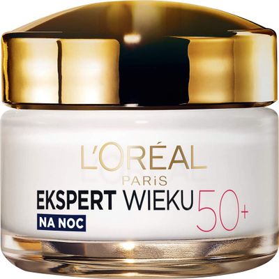 L'Oréal Age Specialist Age Expert 50+ Anti-Wrinkle Firming Night Cream, 50 ml