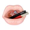 Trycooling Ceramic Tray with Red Lips, Lipstick and Ring Holder view 1