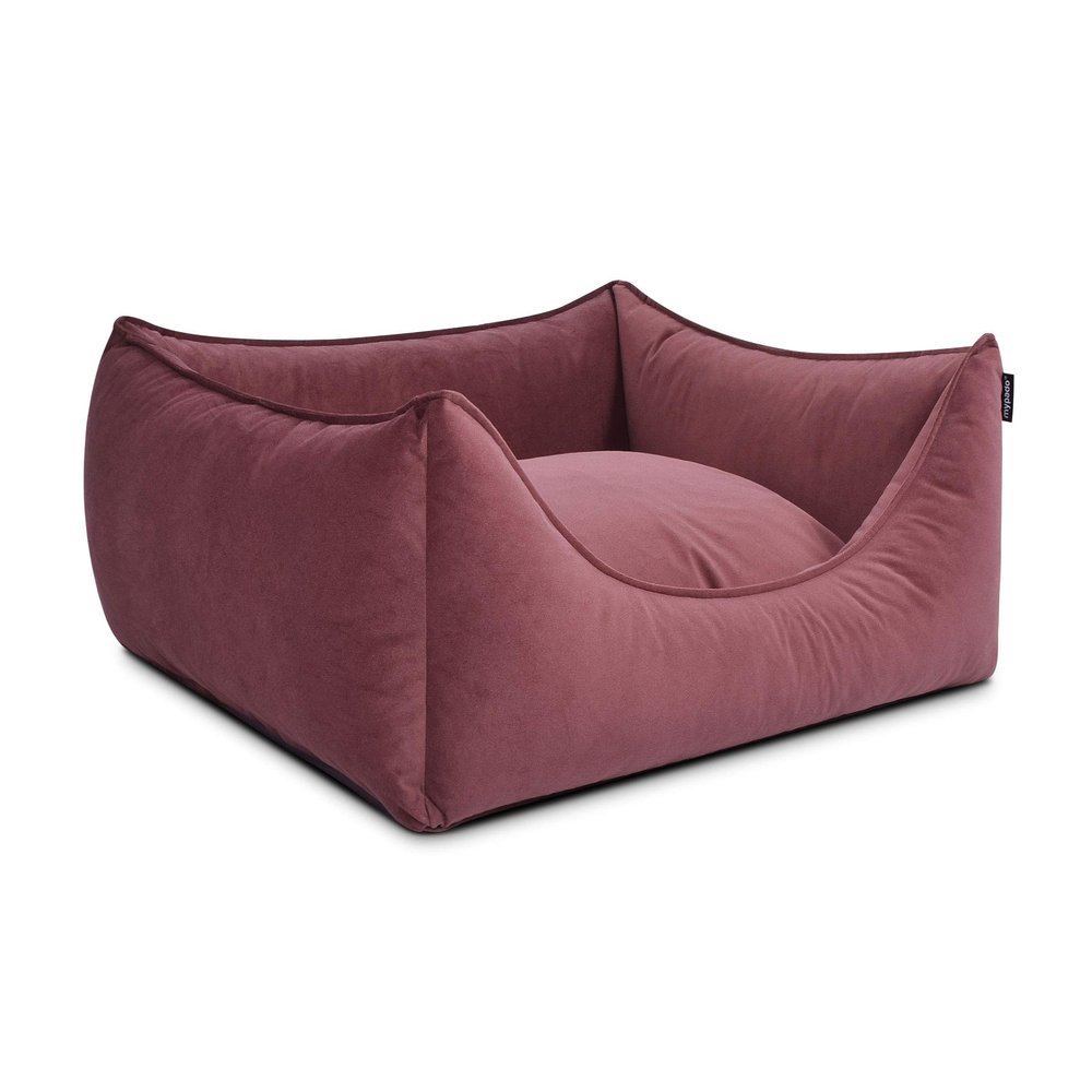 PadsForAll Dreamy Dog Bed with Microfiber Cover, Orthopedic Visco Foam