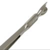 Chrome Pinch Clamp Tweezer for Shaping the C-Curve in Acrylic Nail Modeling view 3