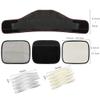 Self-Heating Lower Back Support Belt with Three Removable Pads, Magnetic Therapy, Red, Size L view 3
