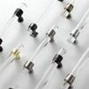 Pangocho Lenyi Modern Black Acrylic Cabinet Pulls, 128 mm/160 mm view 2
