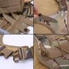 Homeilteds 1000D Nylon Tactical Dog Harness Vest, Army Green, Size L view 3