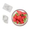 yIFeNG 3-Piece Strawberry Fruit Silicone Mold for Fondant, Chocolate, Candy, Cake, and Clay view 2