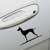 SUIFENG Car Sticker 16.8 cm x 12 cm Mexican Hairless Dog Vinyl Window Decal view 2