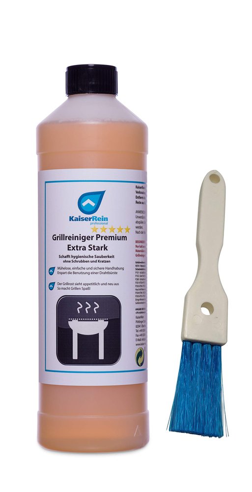 KaiserRein 1 L Grill and Oven Cleaner with Additional Brush