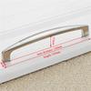 ZHaonan Kitchen Cabinet Handles, 96 mm, Zinc Alloy Modern Cabinet Pulls, Drawer Knobs, Furniture Hardware, Color: 6627 128 view 1