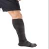 Thuasne UP Recovery Long Socks - Graduated Compression from Ankle to Calf - Black, 43-46, S, Long view 2