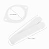 EXCEART Adjustable Stoma Hernia Support Belt, Soft and Breathable, White view 2