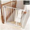 DZDZXQG Indoor Baby and Pet Safety Gate, Pressure-Mounted, No-Drill, Dual Lock, Auto-Close, 78 cm High, 83–89 cm Wide view 1