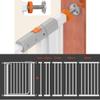 DZDZXQG Indoor Baby and Pet Safety Gate, Pressure-Mounted, No-Drill, Dual Lock, Auto-Close, 78 cm High, 83–89 cm Wide view 3