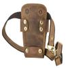 Greenburry Vintage Leather Hairdresser's Scissor Holster, Antique Brown view 4