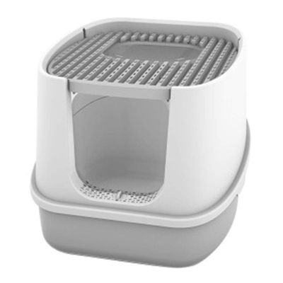 QIAOH Covered Self-Cleaning Cat Litter Box with Filter