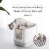 QIAOH Covered Self-Cleaning Cat Litter Box with Filter view 2