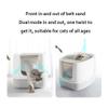 QIAOH Covered Self-Cleaning Cat Litter Box with Filter view 3