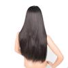 RemeeHi 3/4 Half Wig Hair Extension, Clip-In Long Straight Hairpiece, 160 g, 40.6 cm, 100% Remy Human Hair, 18# Dark Ash Blonde view 3