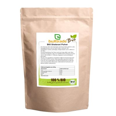 Organic Shatavari Powder | Superfoods | Asparagus Family | Buxtrade | Various Quantities (5 kg)