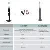 Lchen Sonic Electric Toothbrush with 4 Brush Heads, Timer, 3 Modes & 3 Intensity Levels, Travel Case (Black) view 2