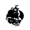 SUIFENG 14 x 16.4 cm Pirate Ship Ocean Sailor Vinyl Car Decal view 1
