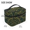 Vintage Gold Chain Makeup Bag Organizer view 2