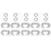 Alloy Parrot Training Foot Rings, 7 Sizes view 3