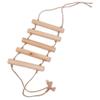 Wooden Hanging Ladder Toy for Bird Cages, 1 Piece view 1