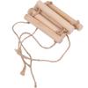 Wooden Hanging Ladder Toy for Bird Cages, 1 Piece view 2