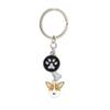 Pet ID Tag Keychain - Cute Metal Dog Keychain view 1
