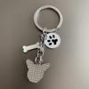 Pet ID Tag Keychain - Cute Metal Dog Keychain view 4