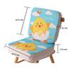 Fansu Portable Baby Booster Seat Cushion, Square, Adjustable, Removable, Alligator, 40 x 40 x 5 cm view 4