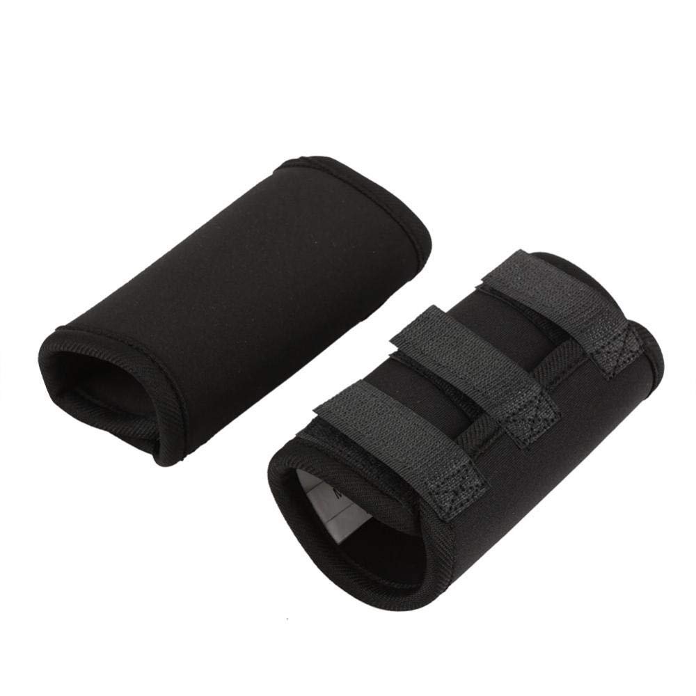 Zerodis Dog Fracture Splint, Front and Rear Leg Support, Black, M