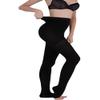 AMZAM Medical Compression Tights for Women and Men, Open Toe, Opaque, 15–20 mmHg, Black, XXL view 1