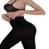 AMZAM Medical Compression Tights for Women and Men, Open Toe, Opaque, 15–20 mmHg, Black, XXL view 3