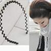 Livecitys Unisex Black Wavy Hairband for Sports, Bath and Makeup view 3