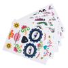 Halloween Gift Ideas: 6 Sheets Face Sticker Makeup Transfer Paper view 2