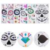 Halloween Gift Ideas: 6 Sheets Face Sticker Makeup Transfer Paper view 4
